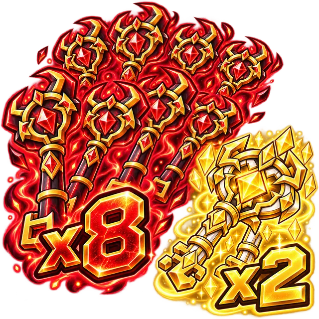 Pack 10 Clés